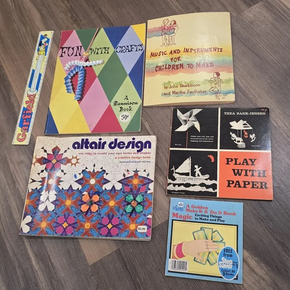 60s 70s 80s Vtg‎ Childrens Coloring Activity Coloring Books Kitschy Ephemera Lot